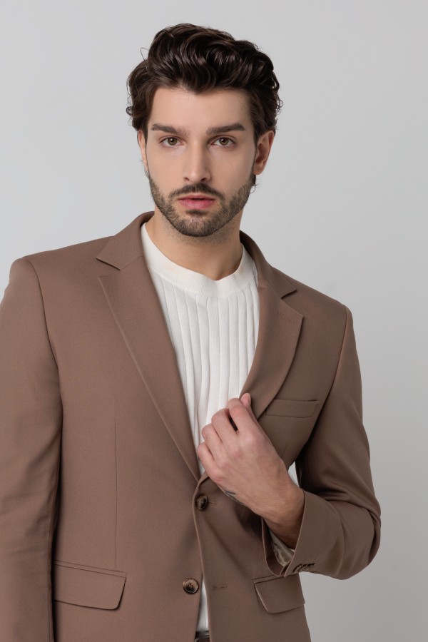 Light Brown Suit Farro